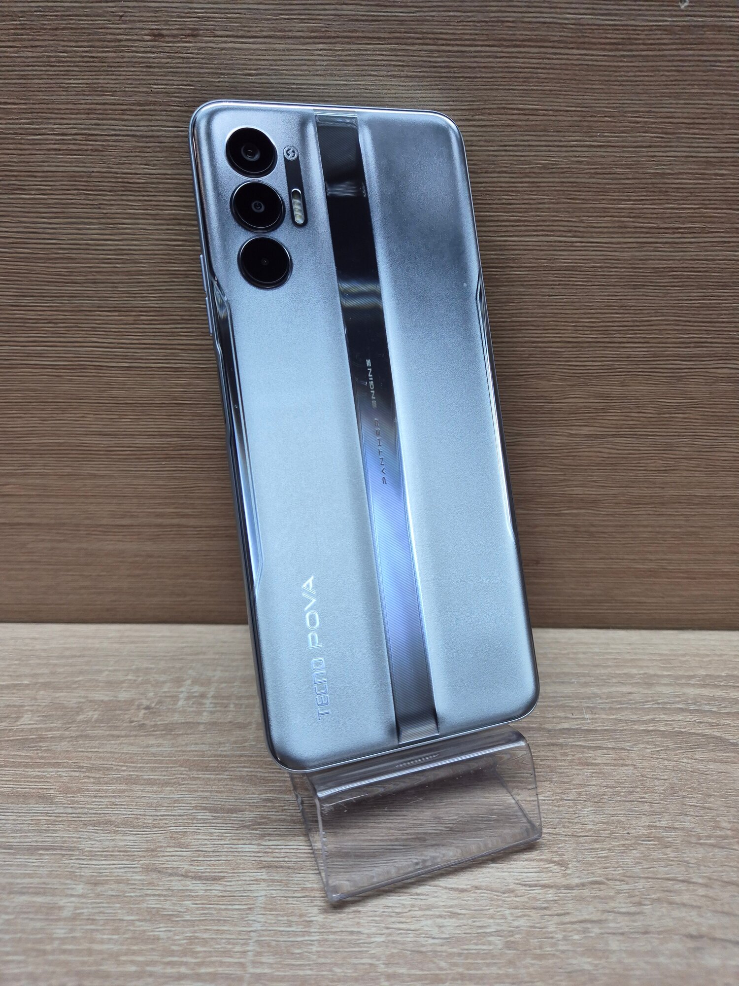 Смартфон TECNO Pova 3 6/128 ГБ, Dual nano SIM, серебристый