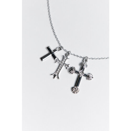 Колье Befree серебристый 457₽