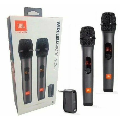 Wireless Mic Wireless Microphone Set Беспроводная система микрофонов высококачественный звук и стабильное подключение 6569₽