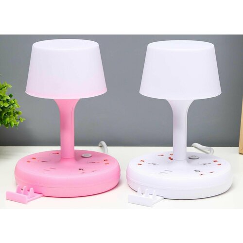 Настольная лампа Эра LED 5Вт 3000К-6000К 4 розетки 2xUSB20 15x15x22см 1398₽