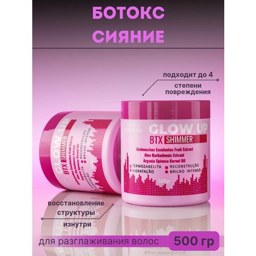 Copacabana Glow UP BTX Shimmer Ботокс для волос 500 гр