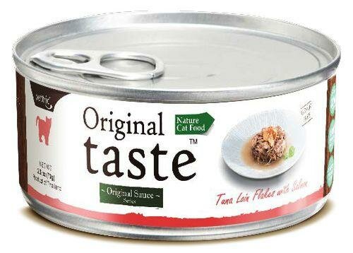 Pettric Original Taste влажный корм для кошек с тунцом и лососем в соусе - 70 г