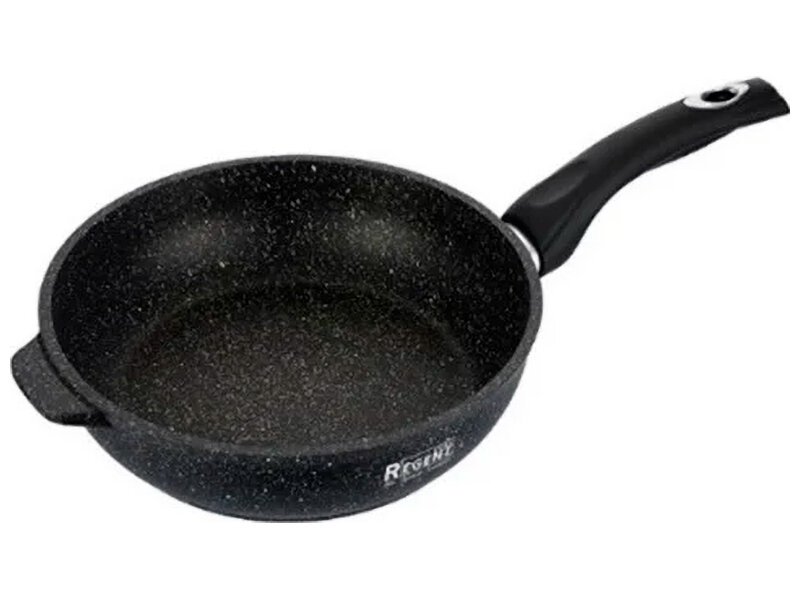 Сковорода Regent inox Linea COSMO, черный/гранит (93-AL-CS-1-26)