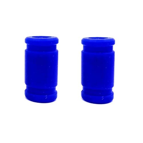 Силиконовый соединитель для выхлопной системы 1/8 RC автомобилей 2pcs Blue