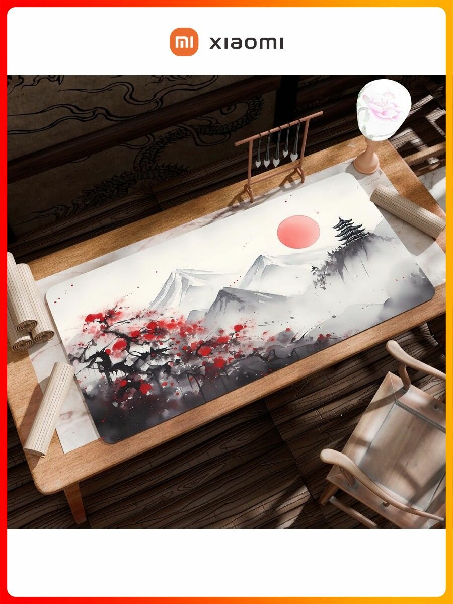 Xiaomi mijia Игровой коврик для мыши/мышки, 900x400x2мм, компьютерный, для стола, большой