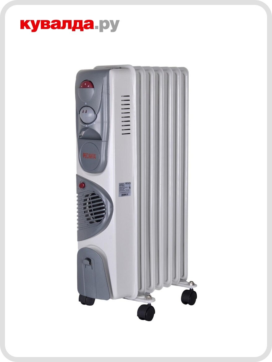 Обогреватель масляный Ресанта ОМ-7НВ