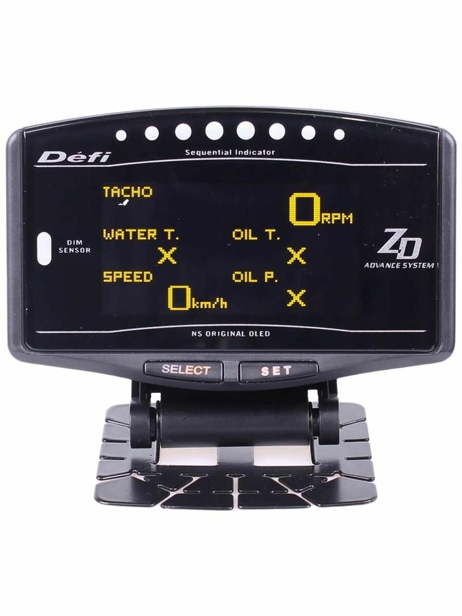Датчик Defi ZD style 9 в 1 + OBD и сенсоры