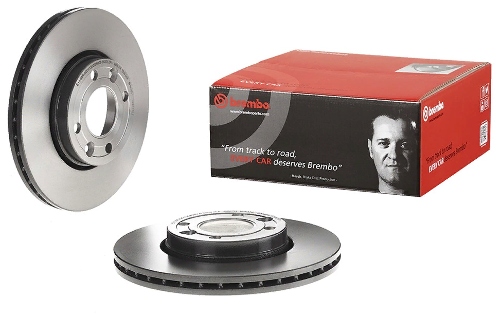 Тормозной диск передний brembo 09.9078.21