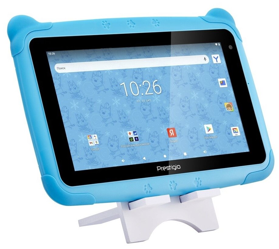 Prestigio Smartkids Light Blue PMT3997_W_D (Rockchip RK3126C 1.3GHz/1024Mb/16Gb/Wi-Fi/Bluetooth/Cam/7.0/1024x600/Android 8.1)