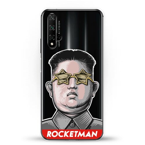 фото Силиконовый чехол rocketman на huawei nova 5t andy & paul