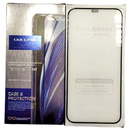 OULEMEI Стекло Tempered Glass OULEMEI XIAOMI REDMI Note 10 Pro, чёрные рамки