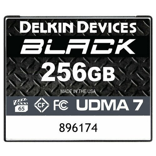 Карта памяти Delkin Devices Black CF 256GB UDMA7 карта памяти delkin devices black cf 128gb udma7