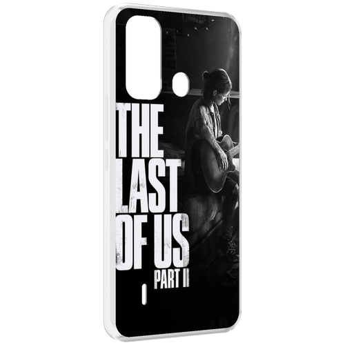 Чехол MyPads The Last of Us Part II Элли для ITEL A49 / A58 / A58 Pro задняя-панель-накладка-бампер