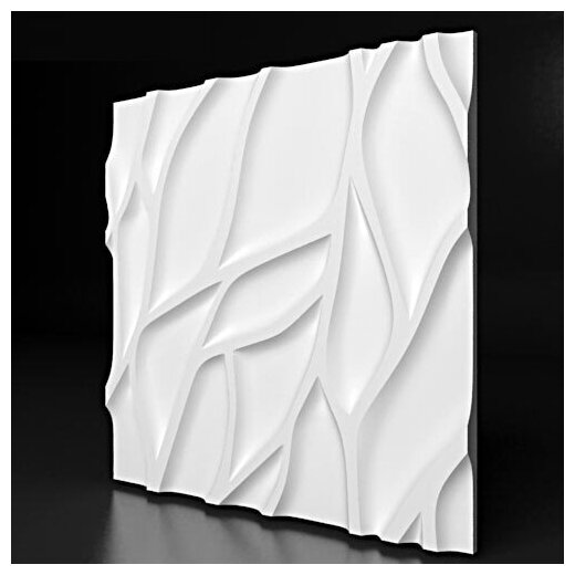 Гипсовая панель Gesso 3D "Enif" 500x500x25 мм, Упаковка 20 шт, 5 м2