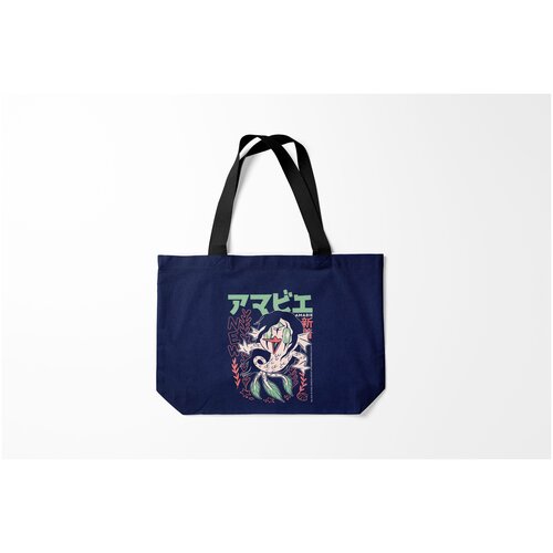 фото Сумка-шоппер / 46х35 см / монстры привидения и дьяволы аниме демон амабиэ екай burnettie