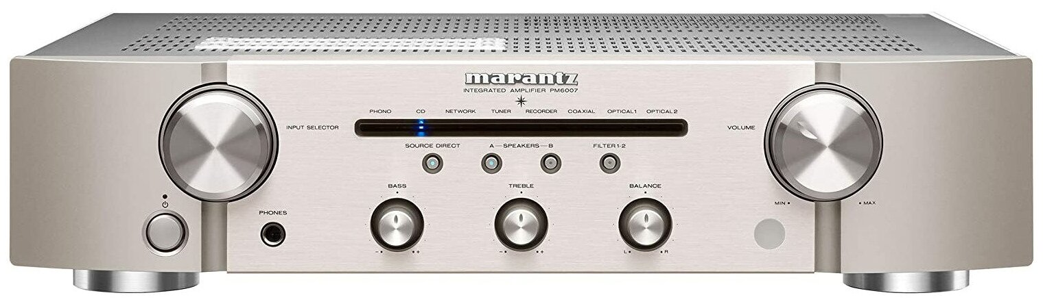 Интегральный усилитель Marantz PM6007 Silver-Gold