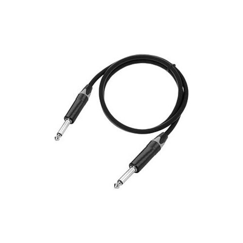 разъем jack mono shnoor sp2 g b IC124-JMJM-B-2m Кабель инструментальный, 6.35мм моно, 2м, SHNOOR