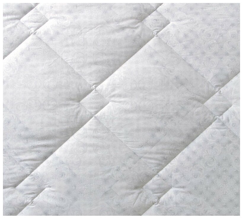 Одеяло евро (220х200 см) перкаль Овечья шерсть теплое ОИ - фотография № 3
