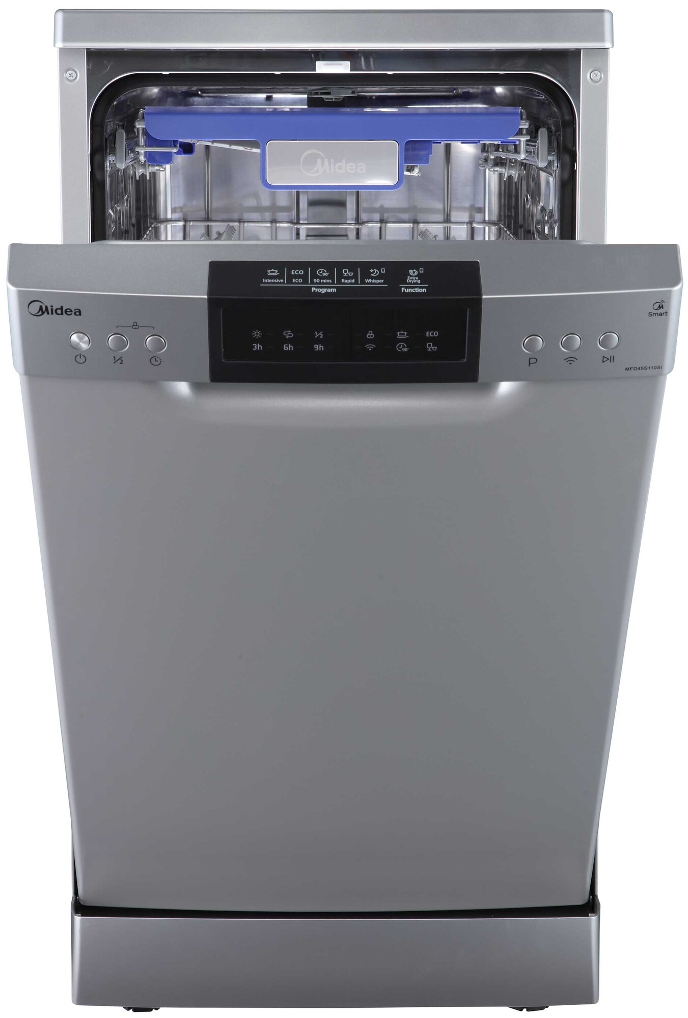 Midea Посудомоечная машина Midea MFD45S110Wi / MFD45S110Si, Silver - фотография № 3