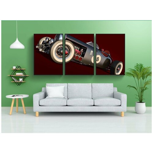 фото Набор модулных постеров для интерьера "austro, даймлер, обычай" 60x90 см. в тубусе, без рамки lotsprints