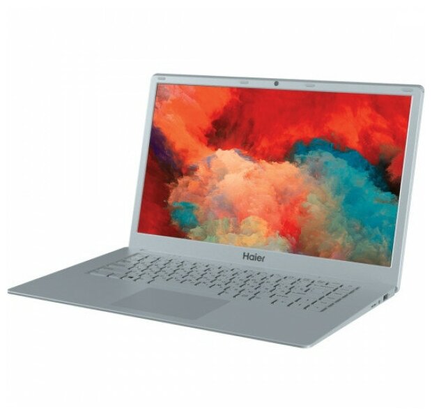 Ноутбук Haier U1520SM 156 FHD IPSCel N40204GB128GB SSDUMA5000 mAhW10Silver
