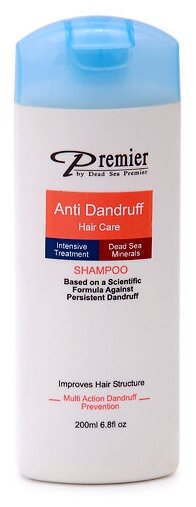 Шампунь Premier Минеральный шампунь от перхоти / Anti-Dandruff Shampoo 200 мл