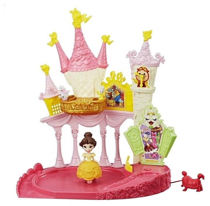 Игровой набор дворец Бэлль Муверс Disney Princess Hasbro E1632