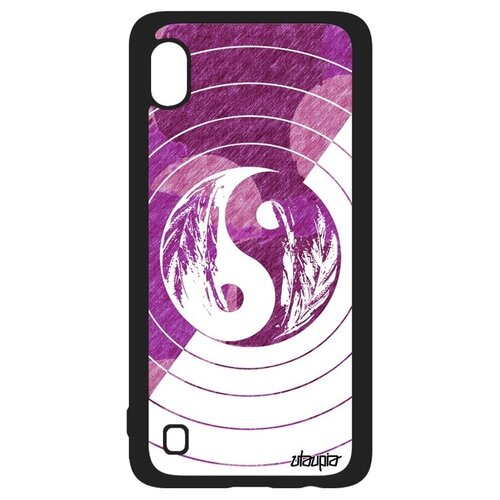 фото Чехол на смартфон // samsung galaxy a10 // "инь и ян" экилибр гармония, utaupia, фиолетовый