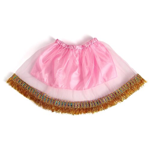 Карнавальная юбка Бабочка, цвет розовый