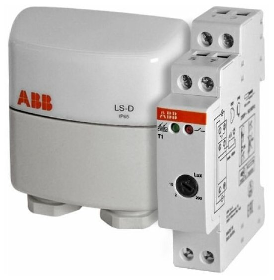 Реле освещения ABB TL1 с фотодатчиком (1 диапазон) 16А 230В 2CSM229921R1341