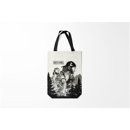 фото Сумка-шоппер / 31х42 см / геймерам / разные игры days gone burnettie