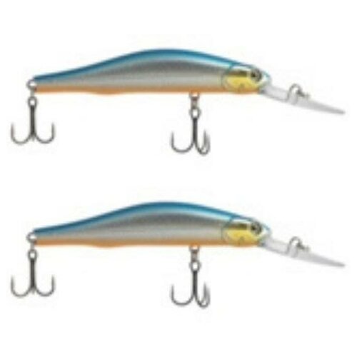 фото Воблер san-minnow pulsar profi 90s pf3621-6999 - 665, 2 шт sansan