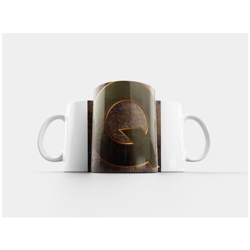 фото Кружка "деревянное письмо, древесина, металл" 320 мл lotsprints