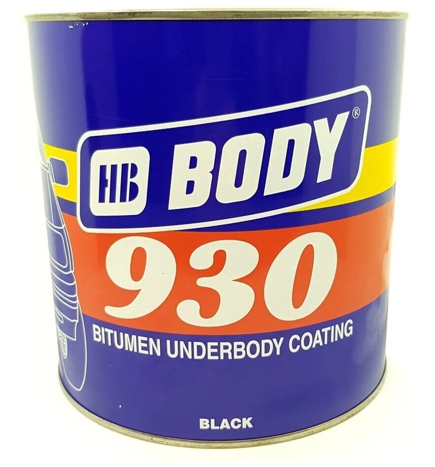 BODY 930 Антикор (черный) 2,5 кг.