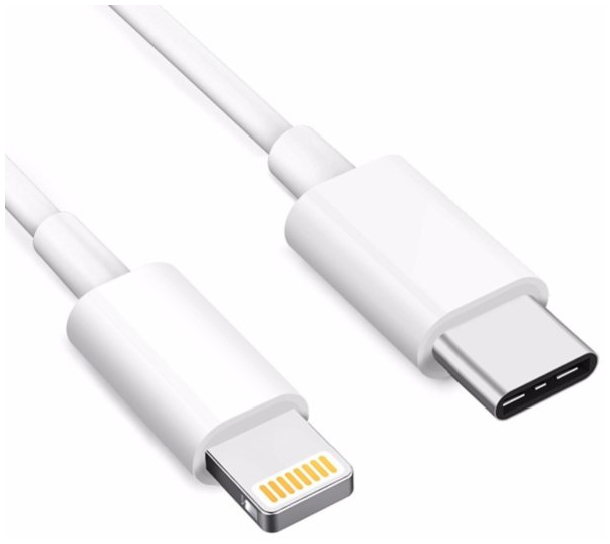 Кабель USB-C Lightning с функцией быстрой зарядки Power Delivery для устройств Apple 100Вт 3А 1 м KS-is