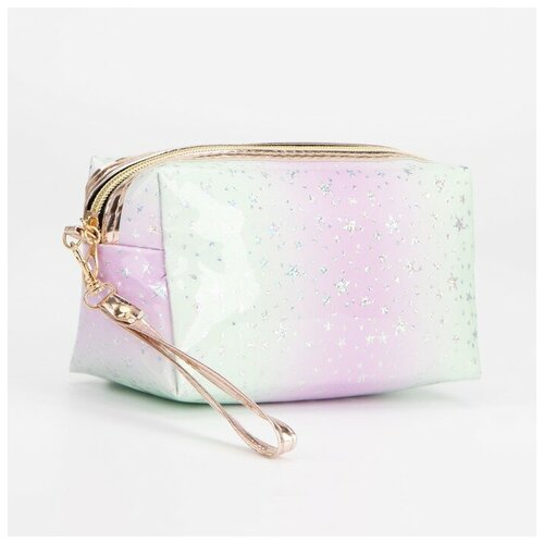 фото Косметичка на молнии, цвет зелёный нет бренда