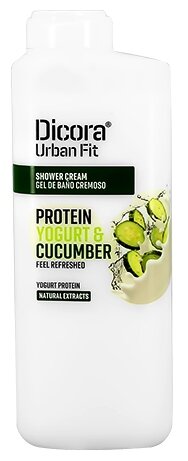фото Крем-гель для душа Dicora Protein yogurt & cucumber