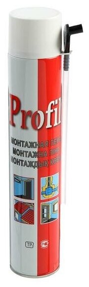 Профессиональная пистолетная монтажная пена Soudal PROFIL 625мл - фотография № 2