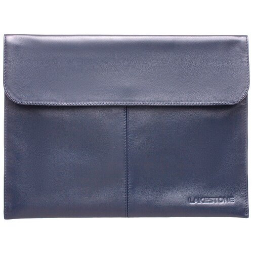 Кожаная папка для документов Lakestone Crosby Dark Blue