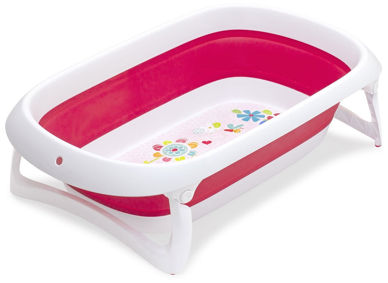 Ванночка детская складная Funkids с рисунком "Folding Baby Bath", CC6603-p