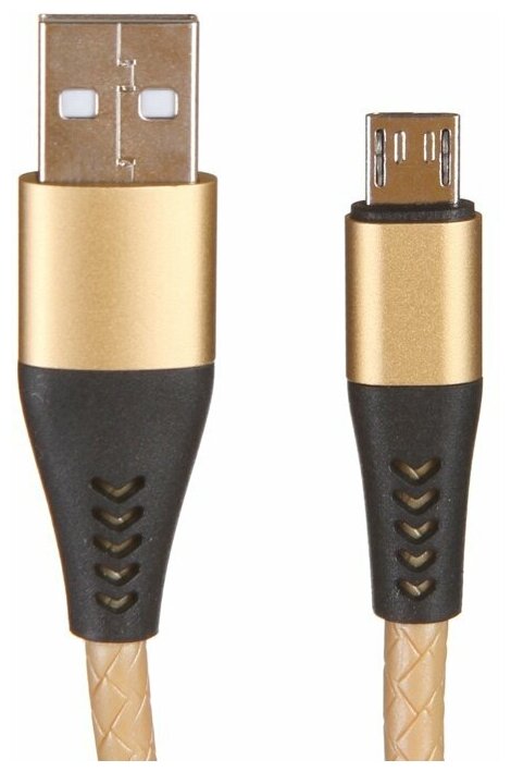 Аксессуар WIIIX USB - MicroUSB 1m Gold CB720-UMU-2A-10G