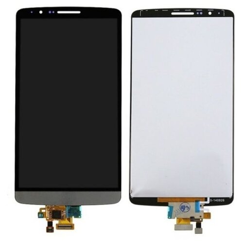 Дисплей (экран) в сборе с тачскрином для LG G3 D855 черный 1pcs original lcd backlight plate replacement for lg g3 d855 d850