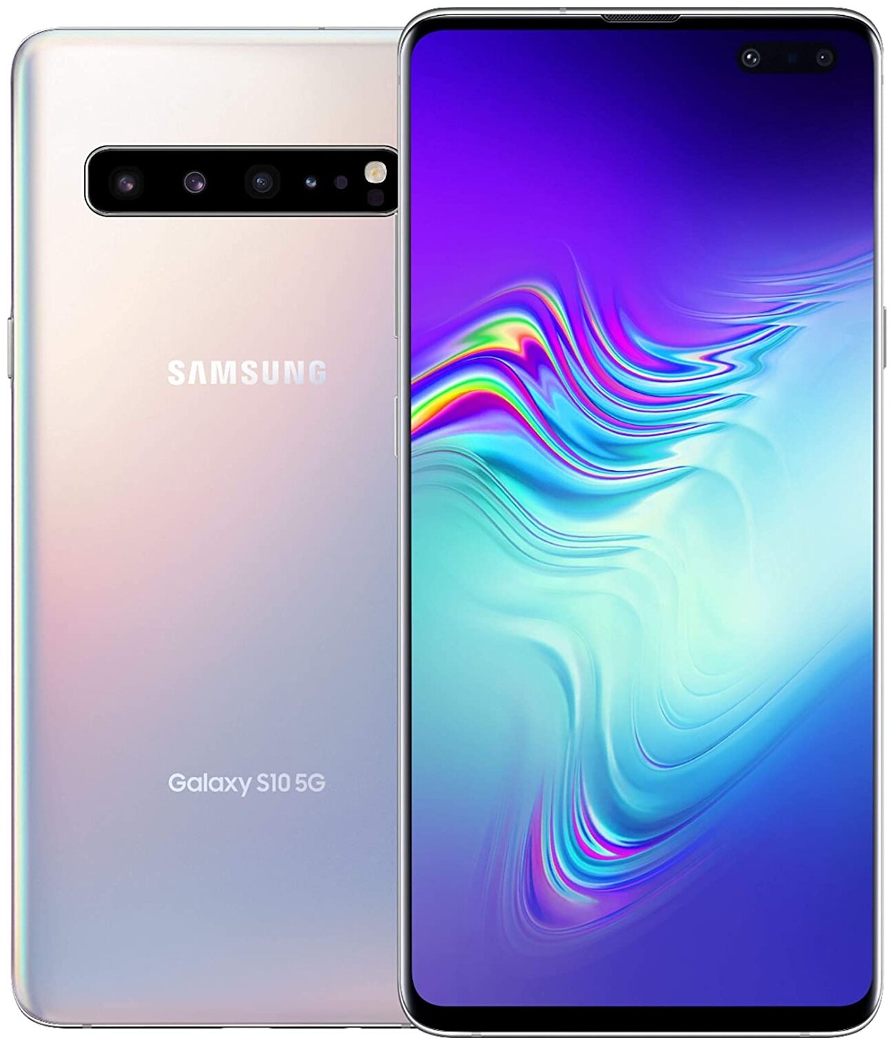 Смартфон Samsung Galaxy S10 5G 8/512 ГБ, 1 nano SIM, серебристый