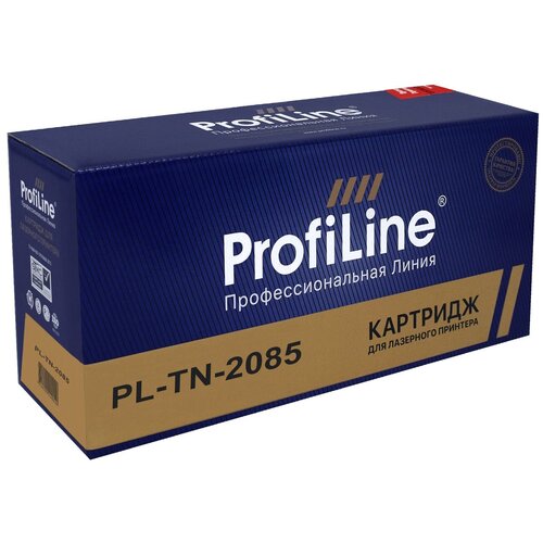 Картридж ProfiLine PL-TN-2085, 2500 стр, черный картридж profiline pl tn 2085 для принтеров brother hl 2035 2500 копий profiline