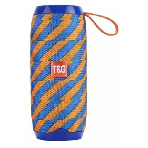 Bluetooth-колонка T G TG106 сине-оранжевый 1244317 109600₽