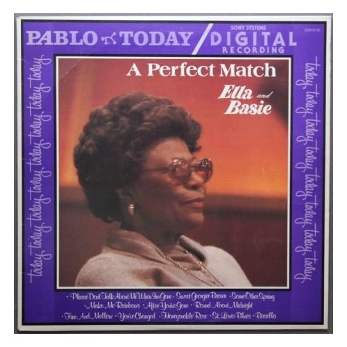 Старый винил, Pablo Records, ELLA FITZGERALD / COUNT BASIE - A Perfect Match (LP , Used) старый винил roulette count basie joe williams just the blues lp used