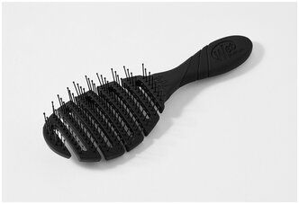 WET BRUSH PRO FLEX DRY BLACK Щетка для быстрой сушки волос (черная)