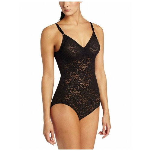 Соблазнительное кружевное боди Firm Control Lace & Smooth Body, черный, 85C