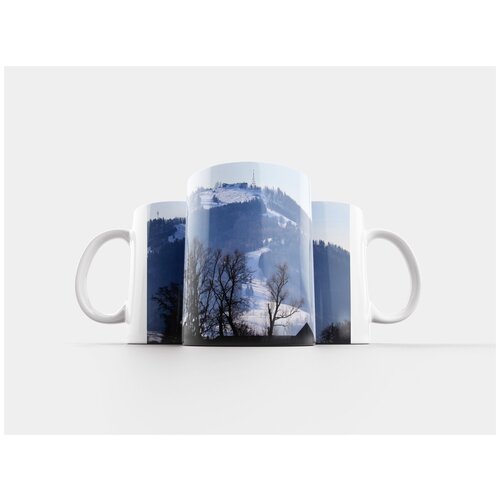 фото Кружка "пейзаж, зима, природа" 320 мл lotsprints