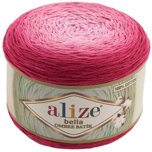 фото Набор для вышивания alize ализ.bella.o.b.7405 пряжа ализе bella ombre batik цв.7405